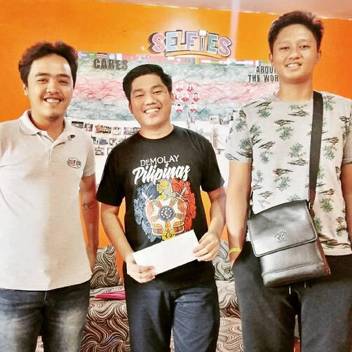 We donated 10,000 pesos to International Order of DeMolay--Nueva Ecija Chapter to be used for their outreach programs in Guimba, Nueva Ecija.